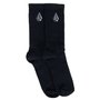 Meia Volcom Full Stone Preto
