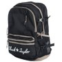 Mochila Converse Large Logo Straight Edge Backpack Preto/Caqui Mochila Converse Large Logo Straight Edge Backpack Preto/Caqui