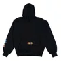 Moletom Child Especial Oversized Throw Up Hood Preto