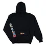 Moletom Child Especial Oversized Throw Up Hood Preto