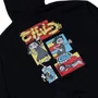 Moletom Child Especial Oversized Throw Up Hood Preto