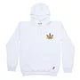 Moletom Creature Burnoutz Patch Hood Branco