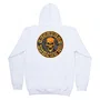 Moletom Creature Burnoutz Patch Hood Branco