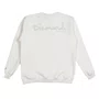 Moletom Diamond Brilliant Crewneck Creme