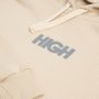 Moletom High Company Hoodie Reflective Bege