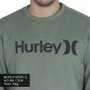 Moletom Hurley Careca O&O Solid Verde