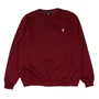 Moletom Lrg 47 Crew Fleece Bordo