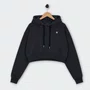 Moletom Rock City Mini Icon Cropped 2 Cabos Cinza Chumbo