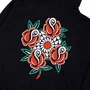 Moletom Rock City Rosas Marchioros Premium 3 Cabos Preto
