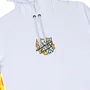 Moletom Santa Cruz Flaming Dice Dot Front Hoodie Branco