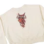 Moletom Santa Cruz Night Critter Crew Feminino Off White