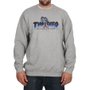 Moletom Thrasher Magazine Leopard Cinza Mescla