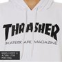 Moletom Thrasher Magazine Logo Skate Mag Branco/Preto