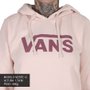Moletom Vans Classic V Ii Feminino Rosa Claro