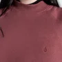 Moletom Volcom Single Stone Feminino Bordo