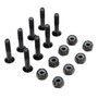 Parafuso De Base Independent Phillips Hardware 1" Preto