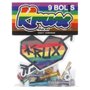 Parafuso de Base Krux Krome Phillips Hardware 1" Colorido