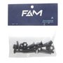 Parafuso De Base Street Fam 25mm Preto