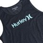Regata Hurley Silk O & O Solid Mescla Escuro