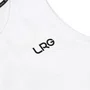 Regata Lrg Stacked Tank Preto Branco