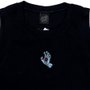 Regata Santa Cruz Screaming Hand Cropped Feminino Preto