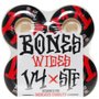 Roda Bones Annuals STF V4 103A Wides Branco/Preto/Vermelho