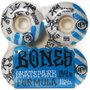 Roda Bones War Paint SPF 84b P4 Branco/Azul