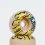 Roda Milk Burning Skull Classic 101a Off/Amarelo