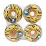 Roda Milk Burning Skull Classic 99a Off/Amarelo