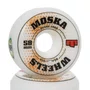 Roda Moska White Rock 55d Branco/Laranja
