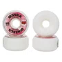 Roda Moska White Rock 55d Branco/Rosa