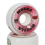 Roda Moska White Rock 55d Branco/Rosa