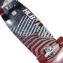 Semi Longboard Hondar Dynamic Pink 32x9,5 Simulador De Surf Preto/Vermelho