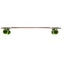 Semi Longboard Hondar Flor Amarela 31" Preto/Verde Limao