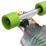 Semi Longboard Hondar Flor Amarela 31" Preto/Verde Limao