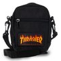 Shoulder Bag Thrasher Flame Preto