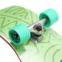 Skate Cruiser Hondar Be Happy Maple 31,5 X 9" Verde/Verde