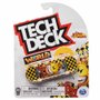 Skate De Dedo Tech Deck World Industries Fingerboard Checkerboard Amarelo/Preto