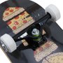 Skate Montado Collection Serie Pizza Iniciante Preto