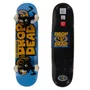 Skate Montado Drop Dead Kids Holiday Azul/Amarelo