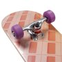 Skate Montado Fam Sports Laranja Urbano Laranja/Roxo