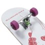 Skate Montado Fam Sports União Iniciante Branco/Roxo