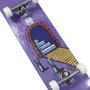 Skate Montado Hondar Portal Iniciante Roxo/Branco