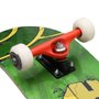 Skate Montado Hondar Semi Pro Jungle Verde Vermelho/Branco