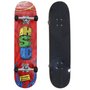 Skate Montado Hondar Série Jungle Iniciante Vermelho/Preto