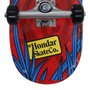 Skate Montado Hondar Série Jungle Iniciante Vermelho/Preto