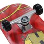Skate Montado Hondar Série Jungle Iniciante Vermelho/Preto