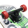 Skate Montado Hondar Série Sticker Iniciante Verde/Vermelho