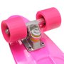 Skate Montado Penny Cruiser Mini-Long Rosa Neon