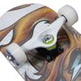 Skate Montado React Raposa Intermediário Laranja/Cinza